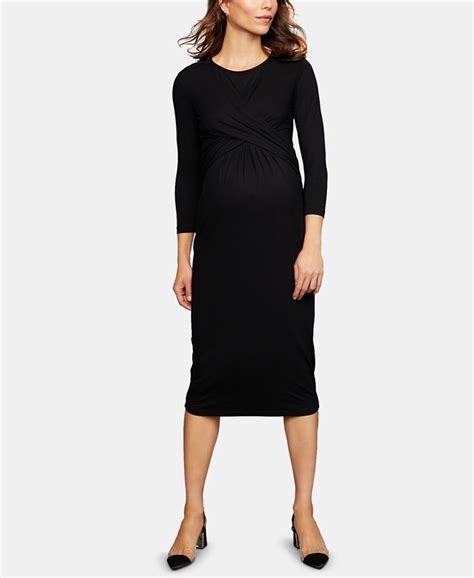 Maternity dress with a witchy twist